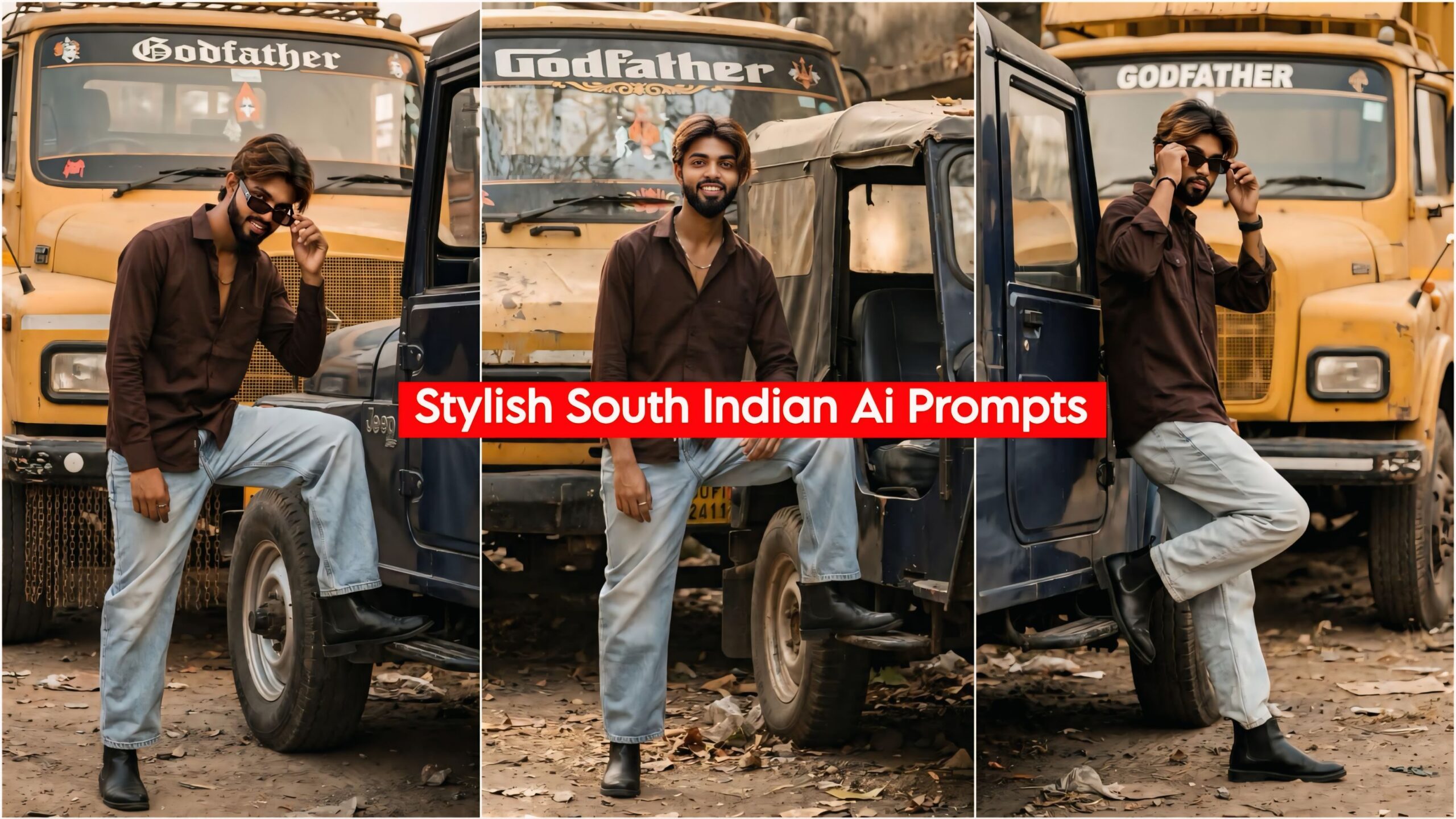 Stylish South Indian Ai Photo Editing Prompts ChatGPT
