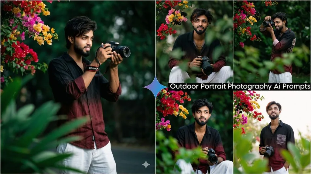 Outdoor Portrait Photography Ai Photo Editing Prompts