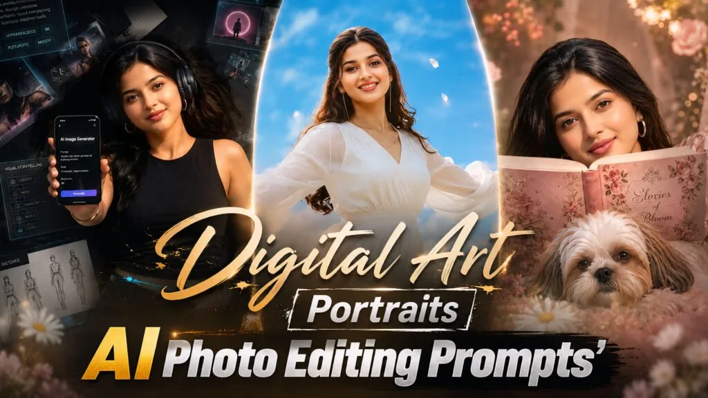 ChatGPT Digital Art Portraits AI Photo Editing Prompts