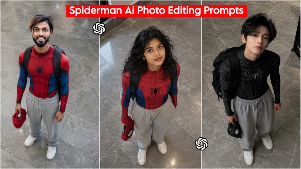 Spiderman Ai Photo Editing Prompts
