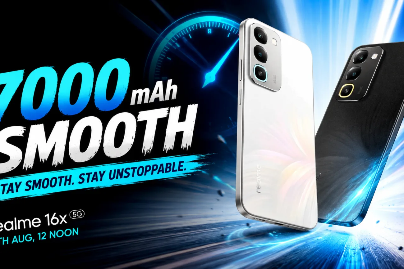 Realme 16x 5G Is Almost Here – And Its Massive 7000mAh Battery Is Turning Heads (2026)